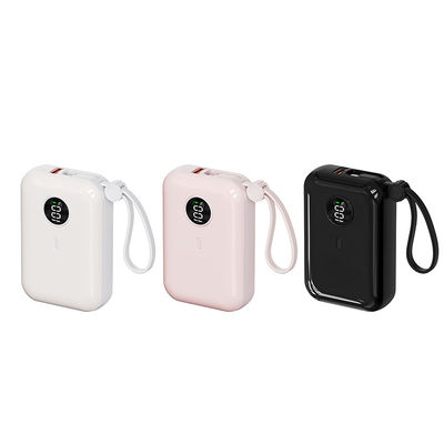 سعر جيد بنك طاقة شحن سريع خفيف الوزن 10000mah ميني OEM متاح الانترنت