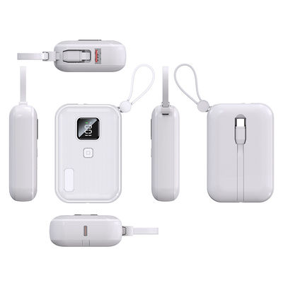 OEM 180g بنك الطاقة المتنقل 10000mah ميني مع نوع بطارية 21700