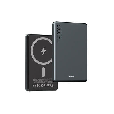 بنك الطاقة الحليف للغاية الشحن اللاسلكي 5000mAh مع خروج ABS Pc Type C 5V/2.4A