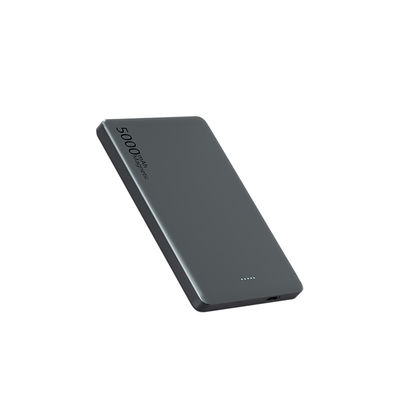 بنك الطاقة المغناطيسي مع 5W/7.5W الخروج اللاسلكي الأزرق الأبيض امتصاص 5000mAh سعة