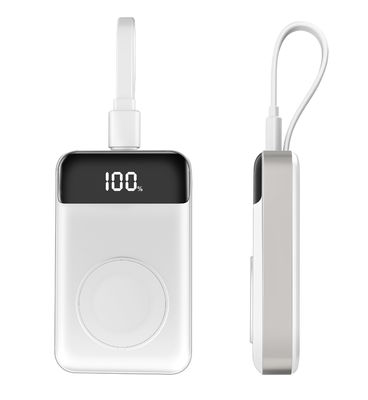 سعر جيد بنك طاقة بطارية ليثيوم أيون 3000mAh من النوع C بنك طاقة Iwatch مع خروج 5V / 1A الانترنت