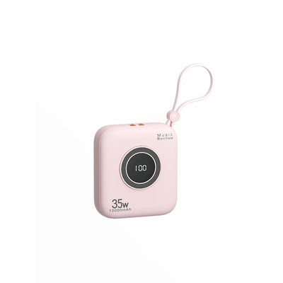 بنك طاقة شحن فائق السرعة 10000mah ميني نوع C 5V/2.4A لاسلكي 5W 7.5W شحن