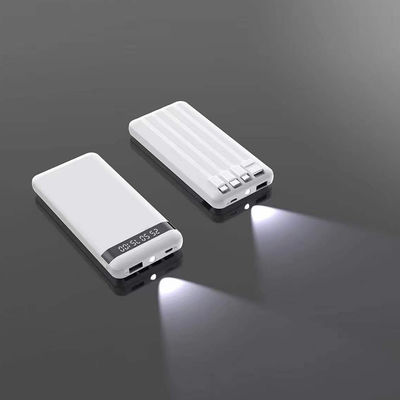 سعر جيد التوافق العالمي بنك الطاقة الخارجي 10000mAh مع إنتاج الكابلات والبرق الانترنت