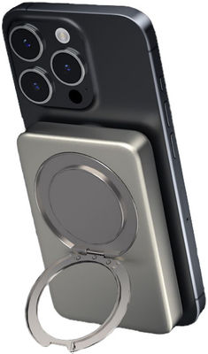 شاحن محمول آمن لـ 3 في 1 مغنطيس لـ iPhone و IWatch و Airpods مع O Stand
