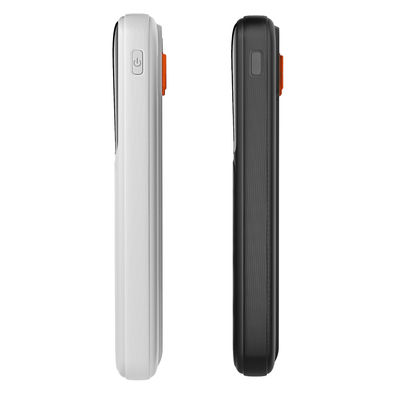 سعر جيد 10000mAh بنك الطاقة البلاستيكي PD مع مؤشر LED الشحن السريع العالمي الانترنت