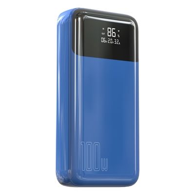 سعر جيد 25000mAh بنك الطاقة الليثيوم البوليمر شحن USB مع 65W النوع C1 30W النوع C2 الخروج الانترنت