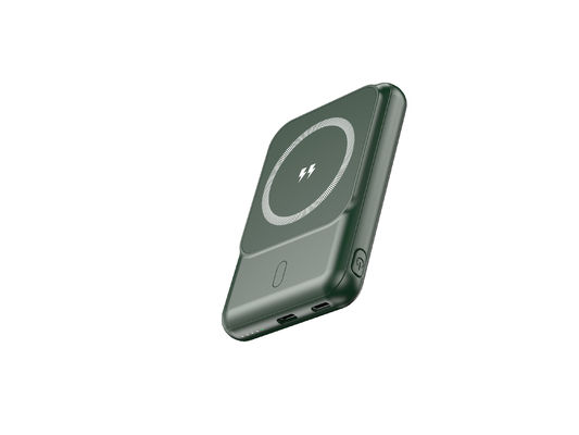 سعر جيد المغناطيس اللاسلكي 5000mah بنك الطاقة 5W/7.5W شحن بطارية لي البوليمر للشحن المحمول الآمن الانترنت