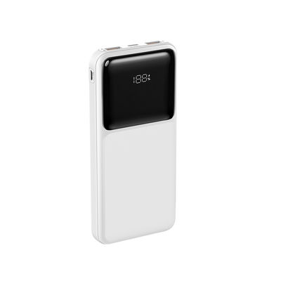 سعر جيد ABS PC مدمج في بنك الطاقة الكابل 20000mAh التوافق العالمي مع مصابيح مؤشر LED الانترنت