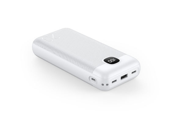 سعر جيد 22.5W شحن الأزرق الأبيض شحن سريع بنك الطاقة 10000mAh المحمول ميكرو USB الانترنت