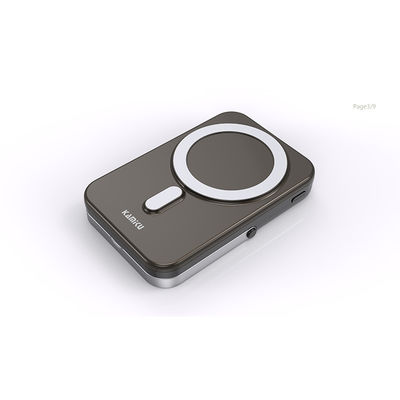 سعر جيد بنك الطاقة المغناطيسي اللاسلكي 10000mah مع 5W / 7.5W / 10W / 15W الخروج النوع C المدخلات وحماية الشحن الزائد الانترنت